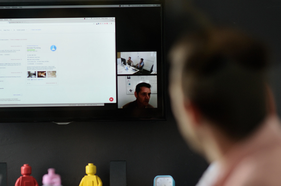 Remote user testing